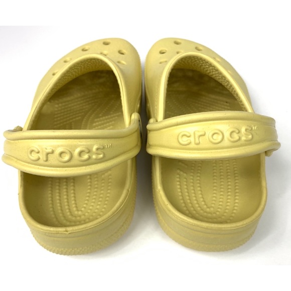 Yellow Crocs Adult Clogs M2W4 - Picture 3 of 4